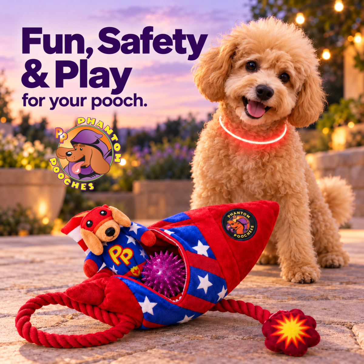 Fun, Safety & Play for your pooch.