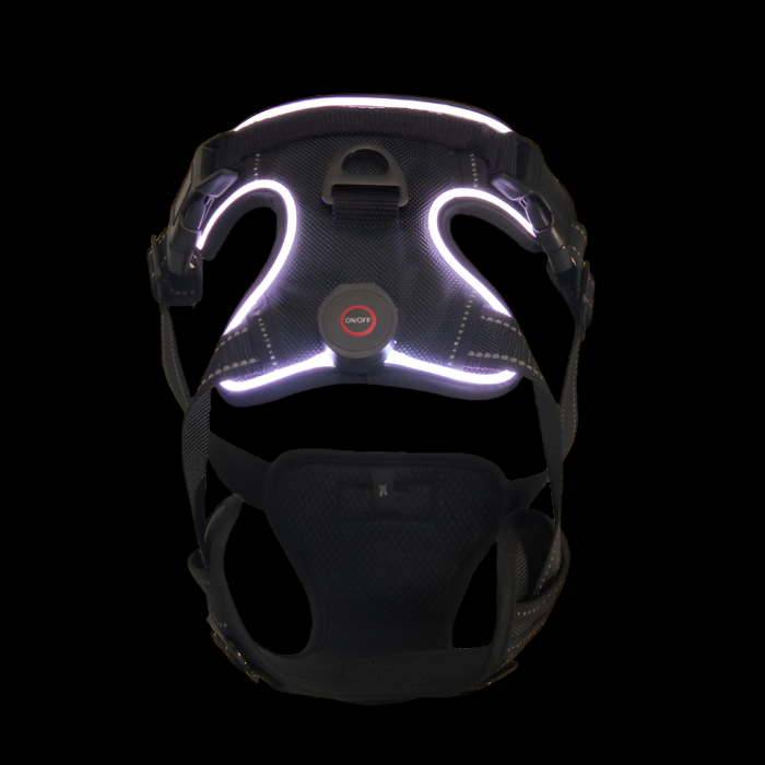 Ultra Glow LED Dog Harness