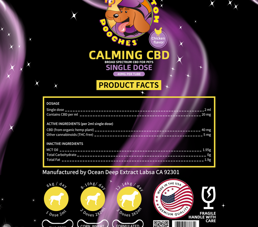 Calming CBD Oil for Dogs