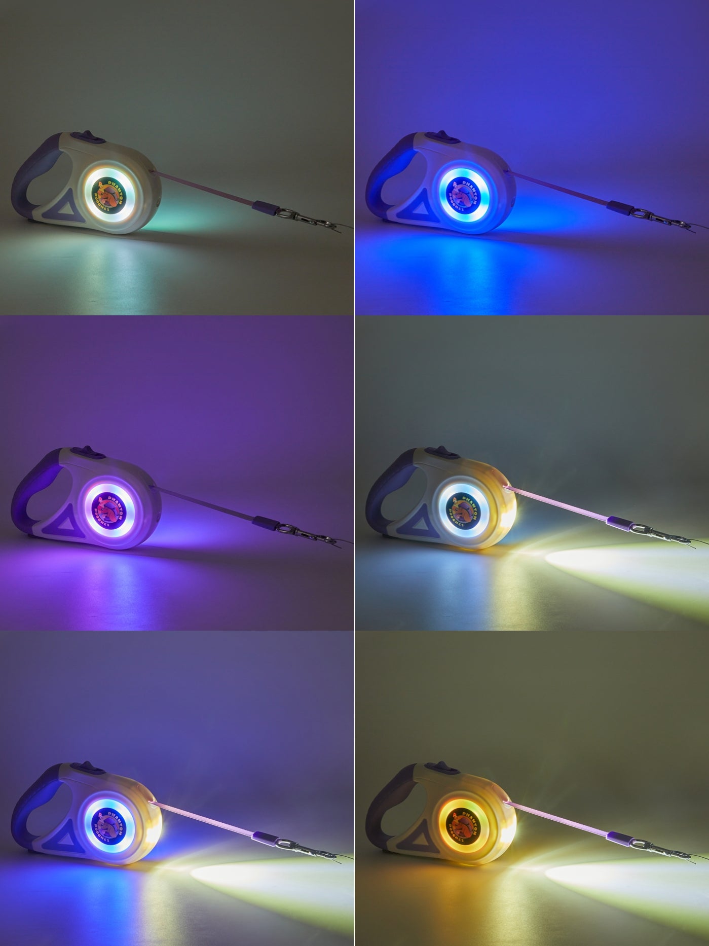 Ultra Glow Retractable Leash