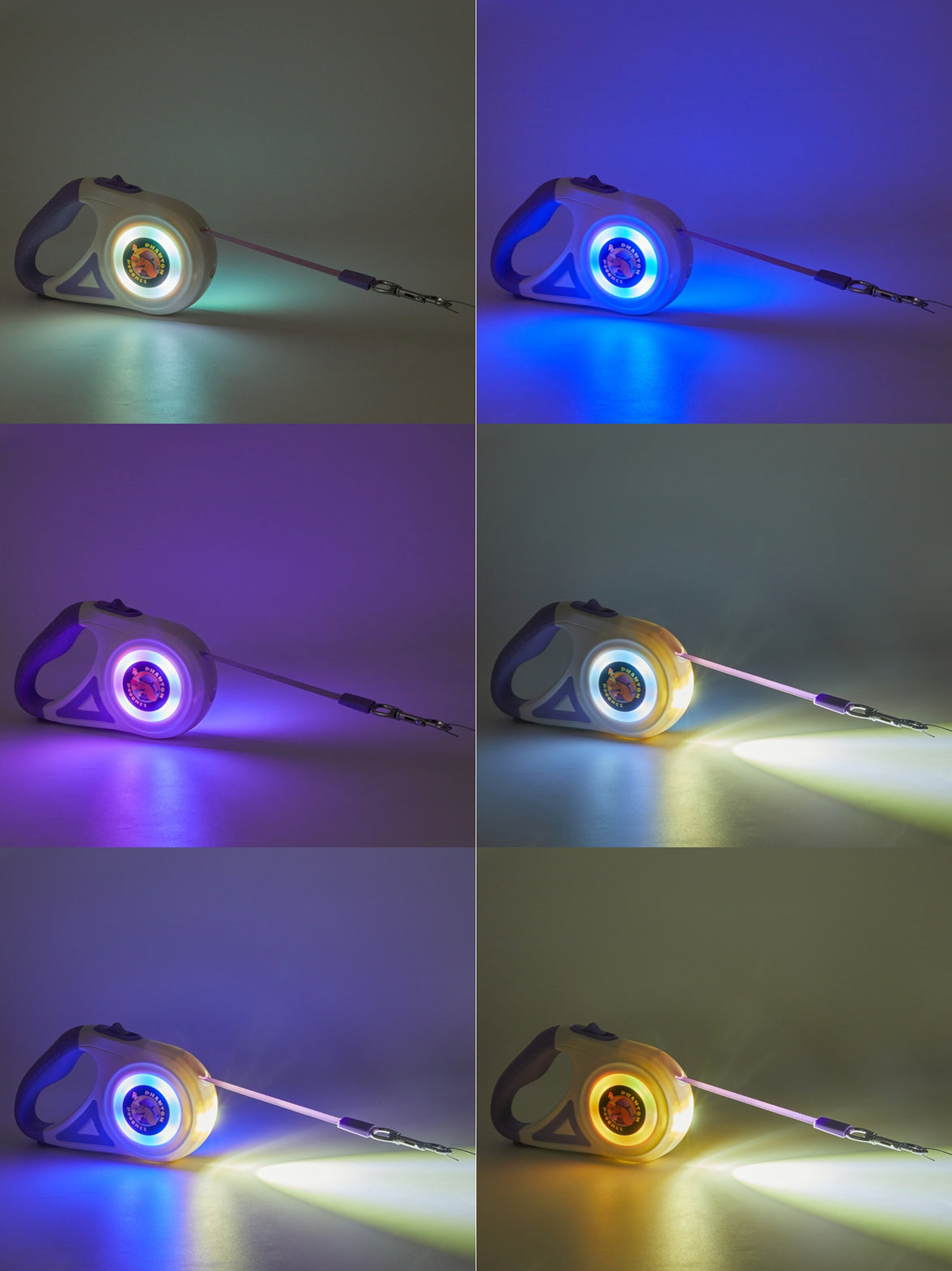 Ultra Glow Retractable Leash