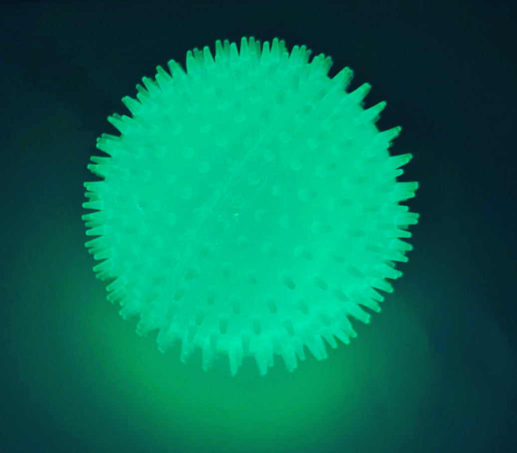Glow Light-Up Spikey Ball - Large