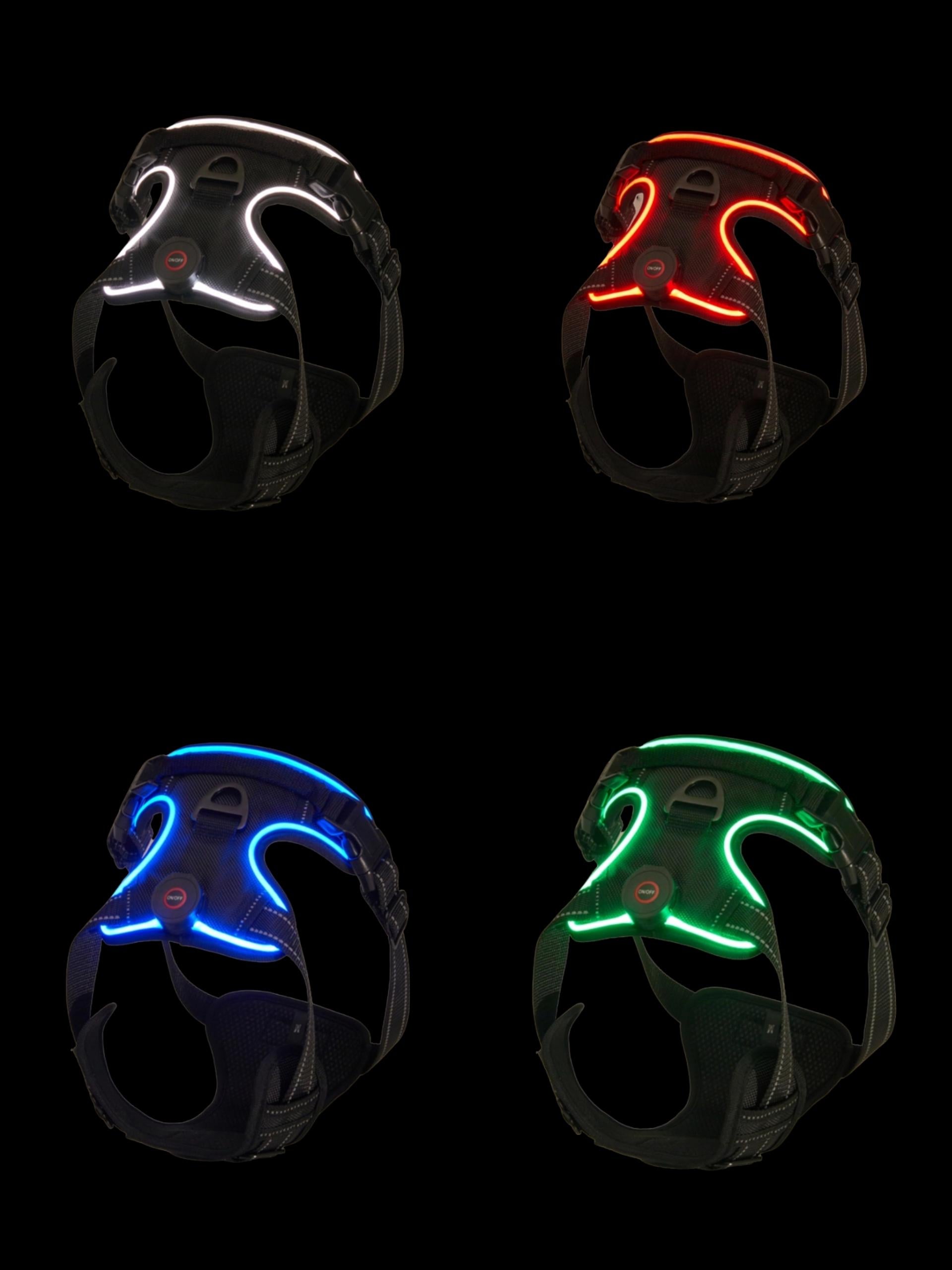 Ultra Glow LED Dog Harness