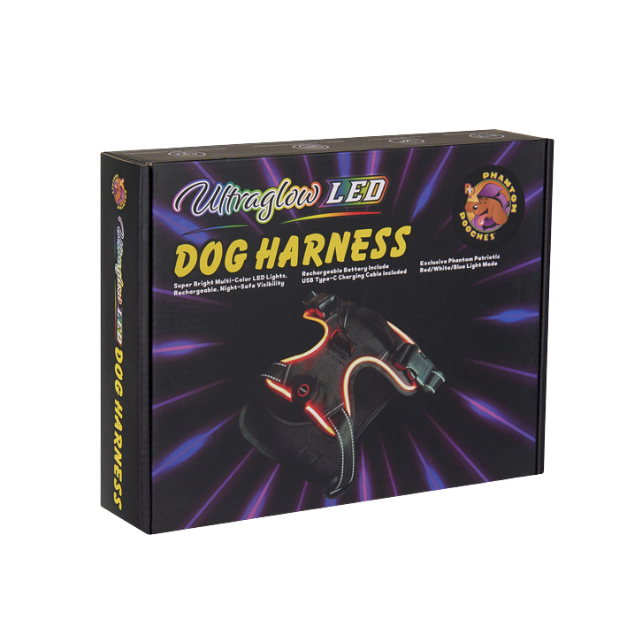 Ultra Glow LED Dog Harness