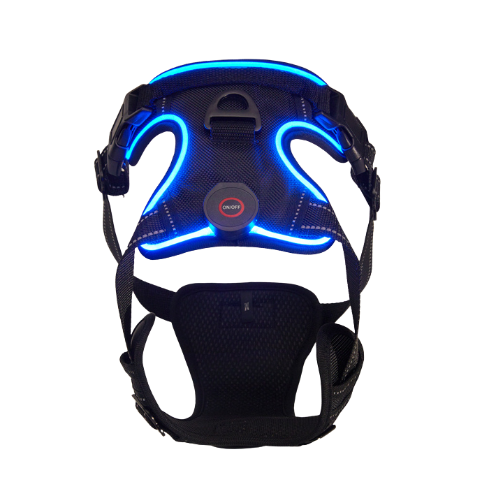 Ultra Glow LED Dog Harness