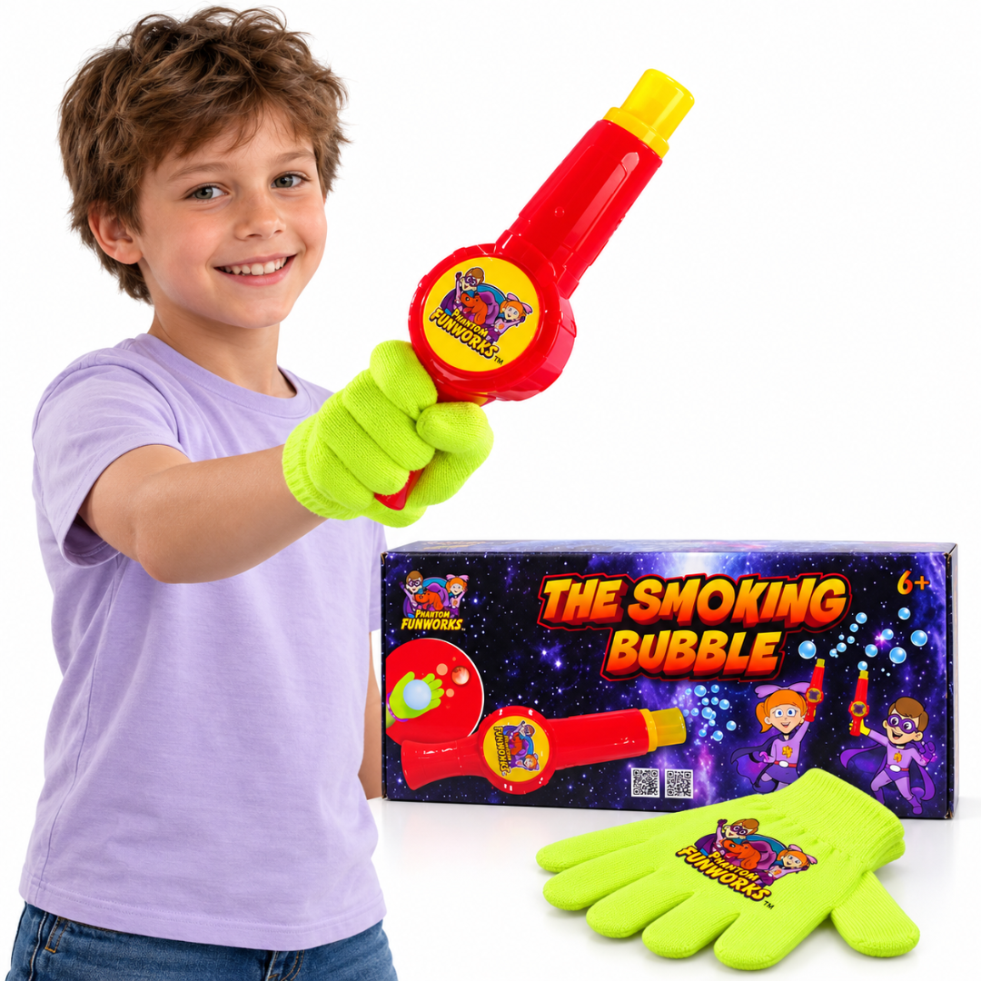 THE SMOKING BUBBLE with LED Glove