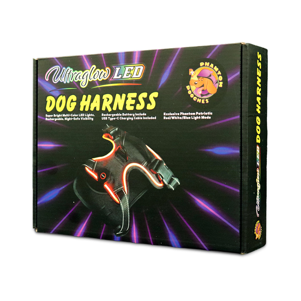 Ultra Glow LED Dog Harness