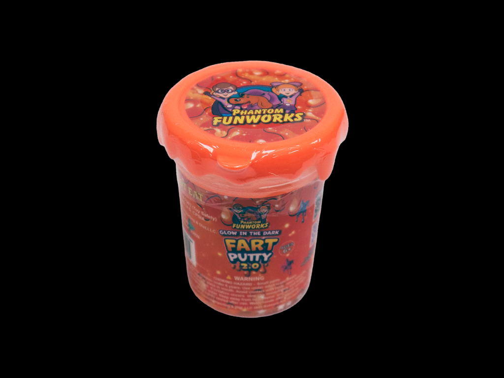 GLOW IN THE DARK FART PUTTY 2.0 ORANGE