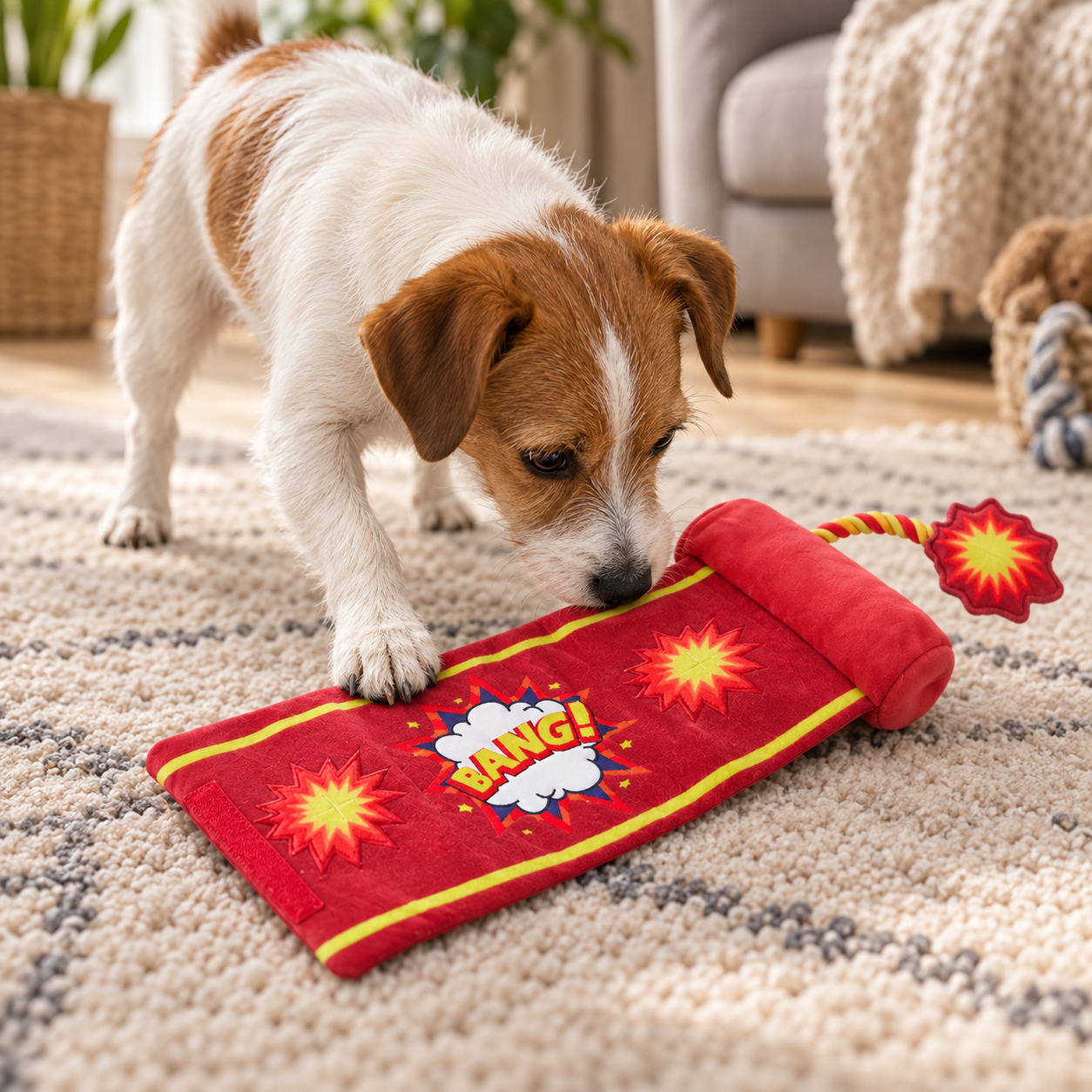 Bark & Boom Firecracker - Small Plush