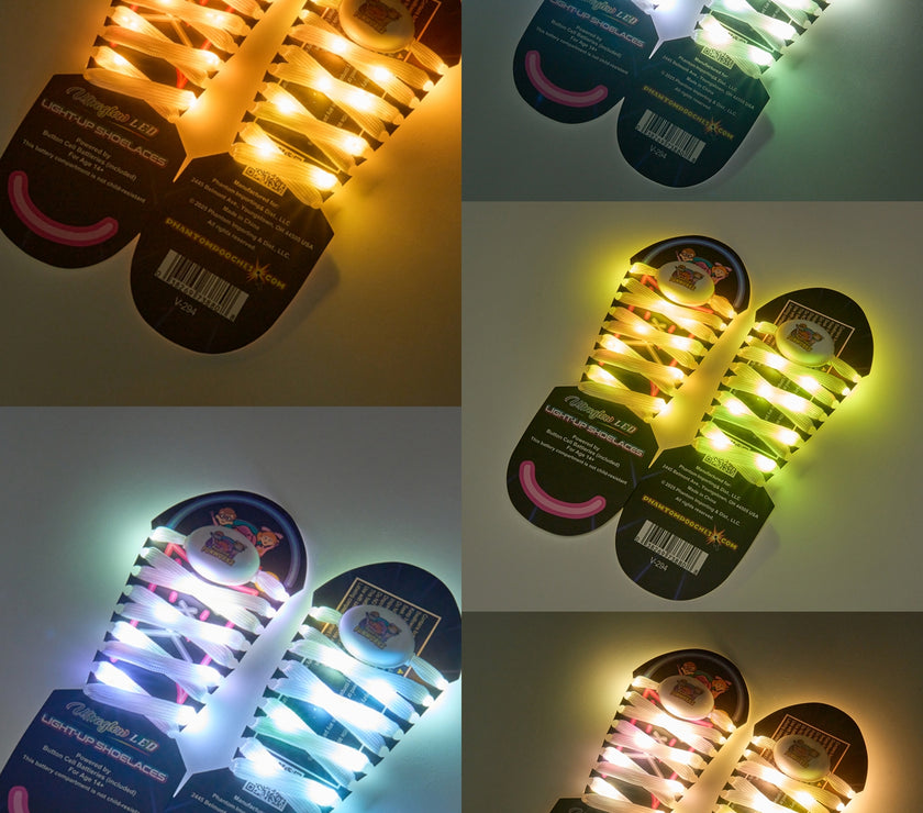 Ultra Glow LED Shoe Laces