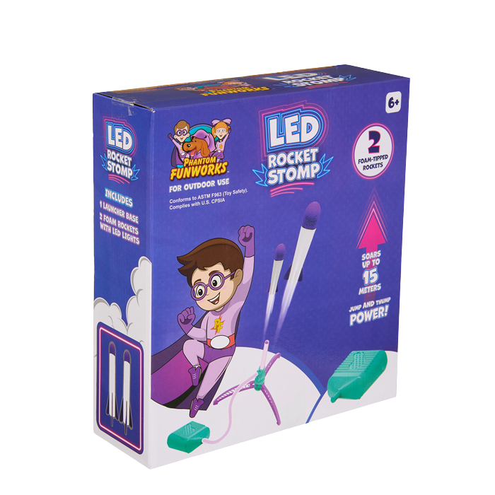 Rocket Boom Light-up Stomp Rocket