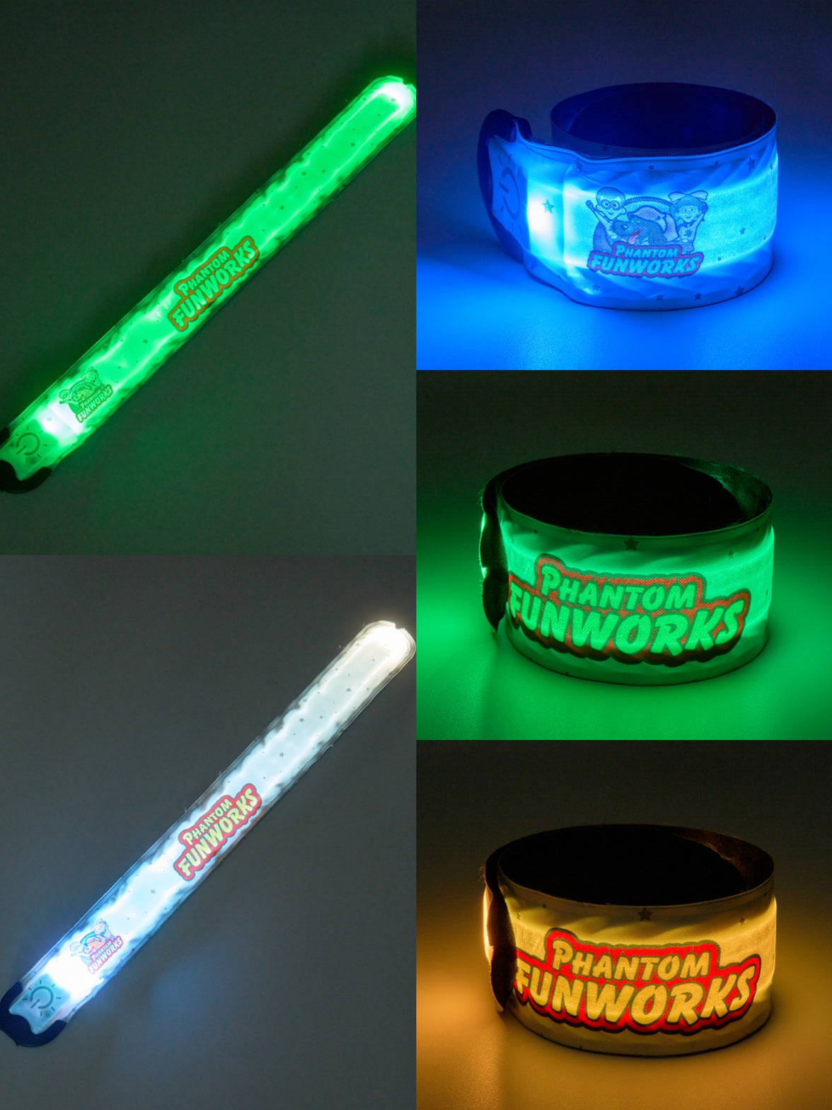 Ultra Glow LED Slap Bracelet