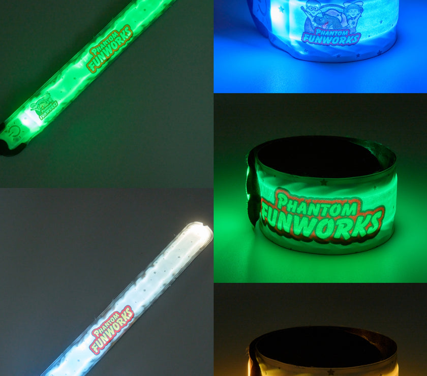Ultra Glow LED Slap Bracelet