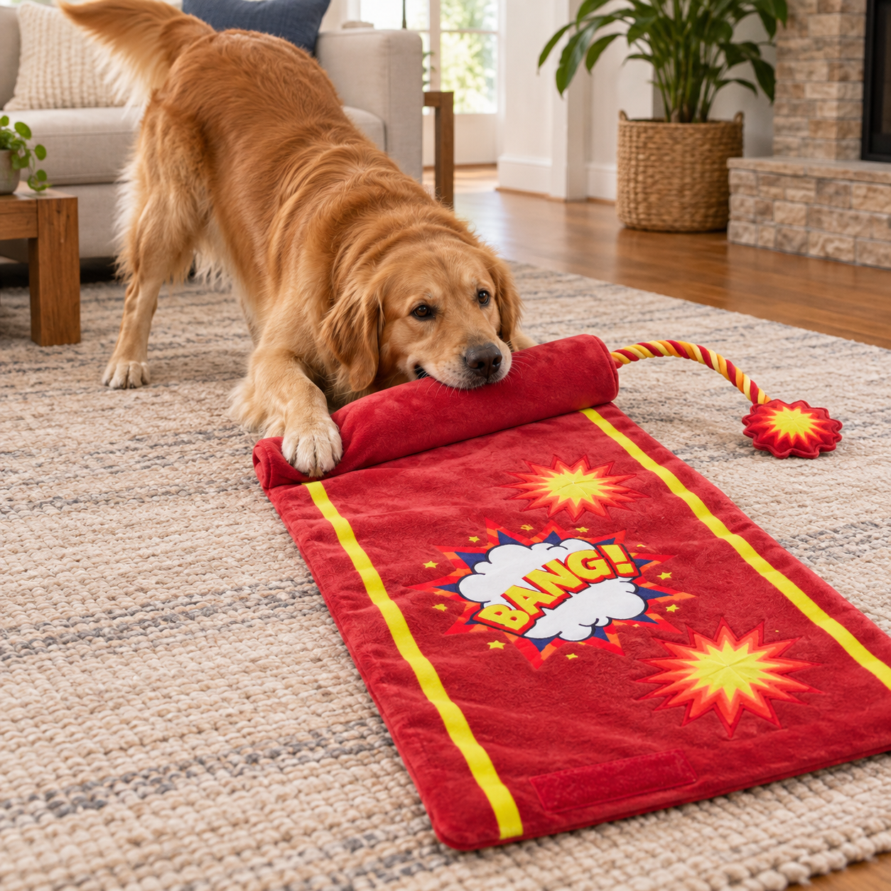Bark & Boom Firecracker - Large Plush