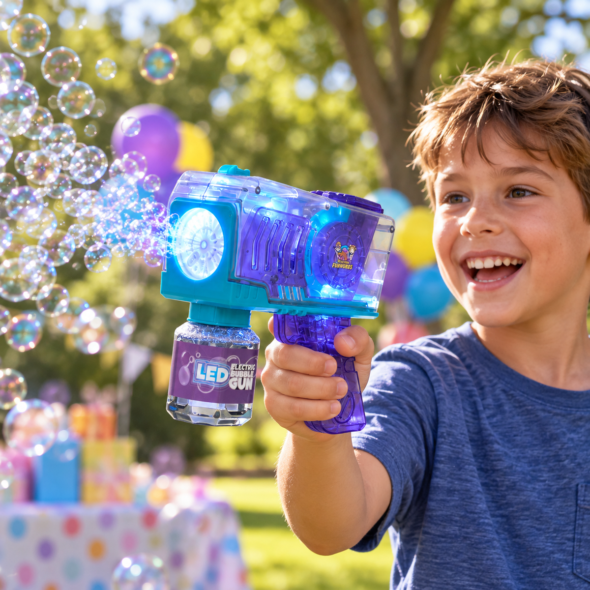Light-up Bubble Gun
