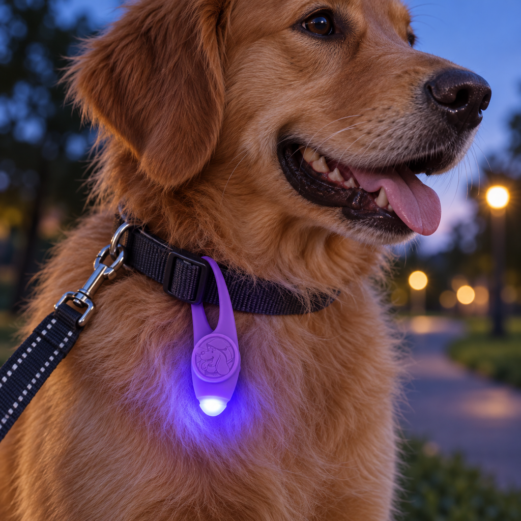 Light-up Safety Dog Clip