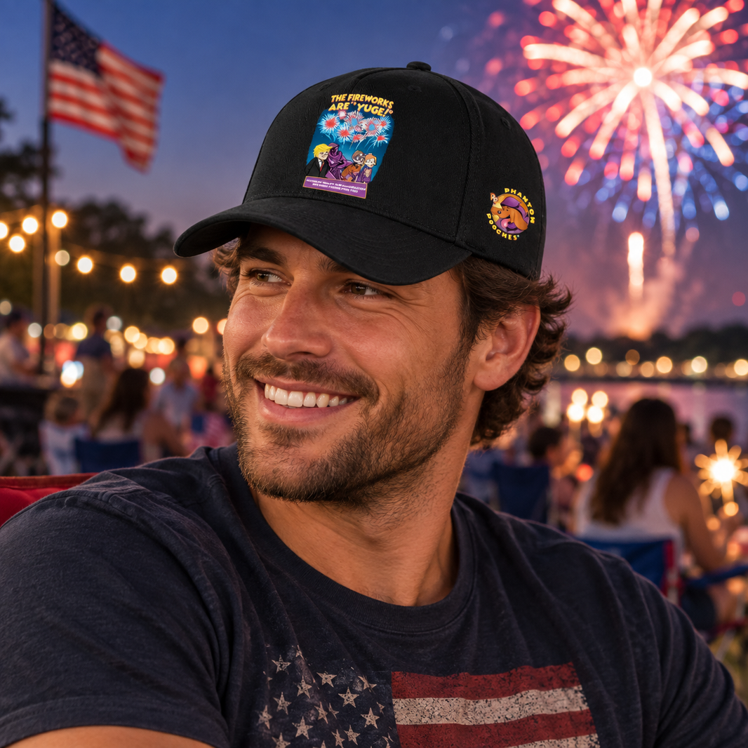"These Fireworks Are Yuge!" Cap