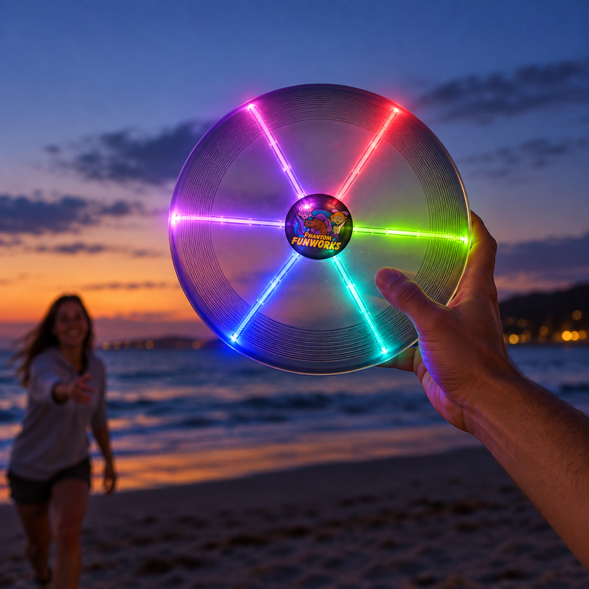 Ultra Glow LED Frisbee