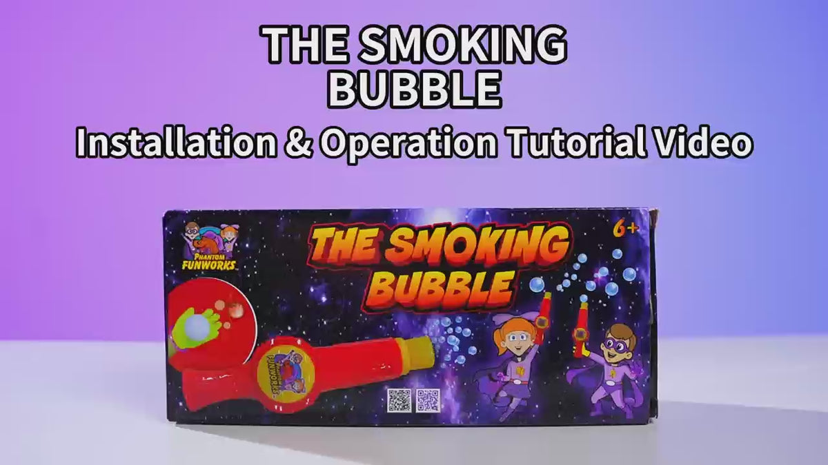 THE SMOKING BUBBLE with LED Glove