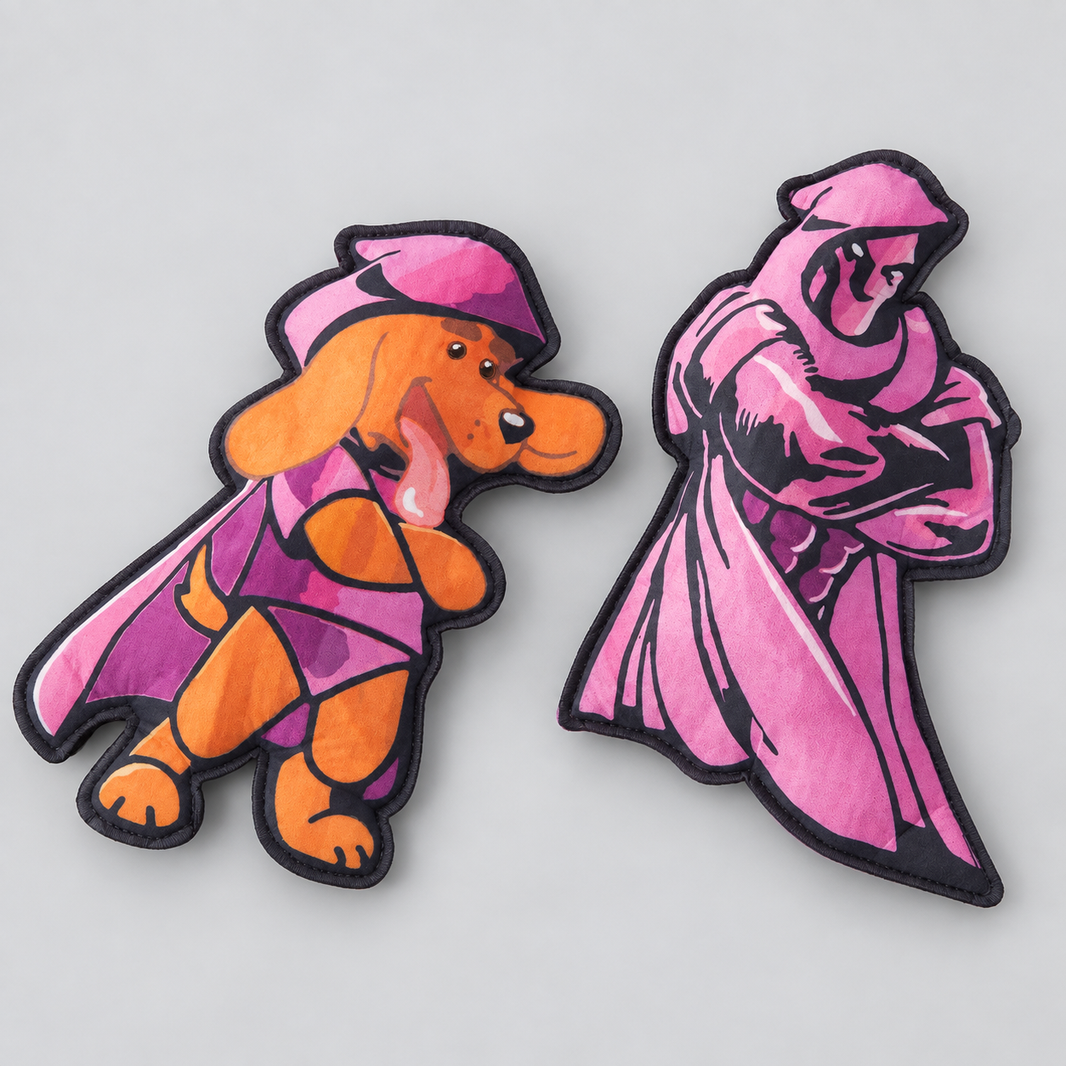 Ruff 'N' Tuff Phantom Plushies