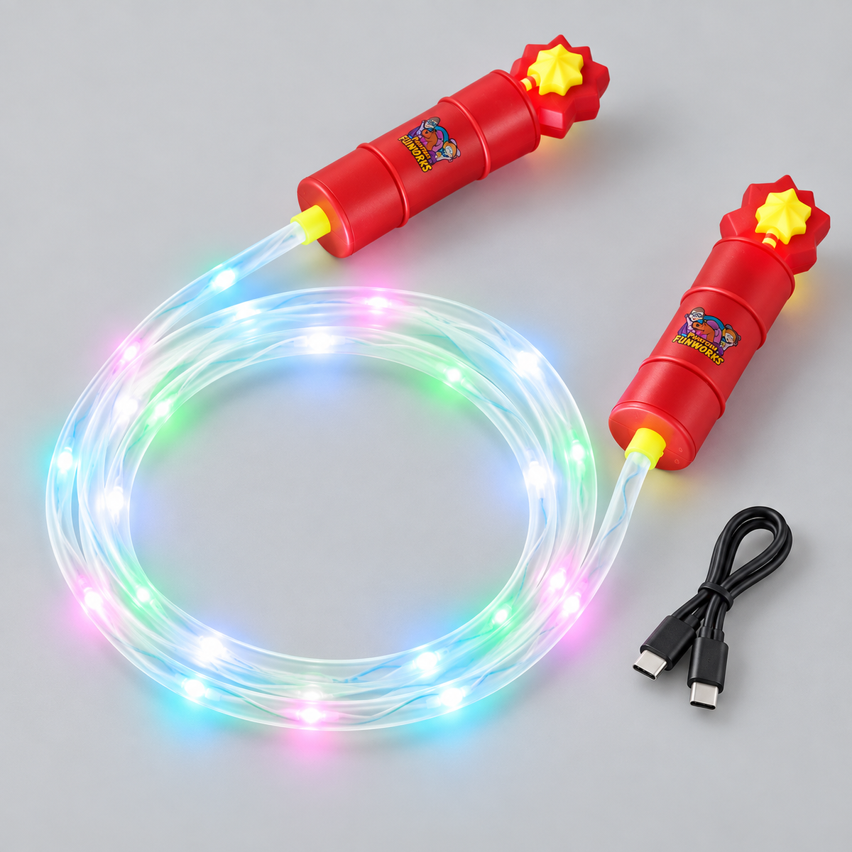 UltraGlow LED Boom Jump Rope