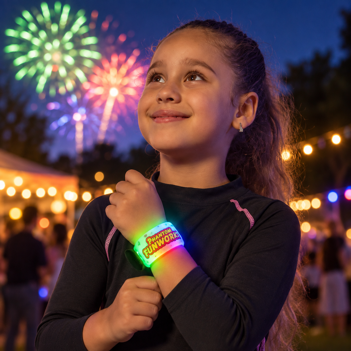 Ultra Glow LED Slap Bracelet